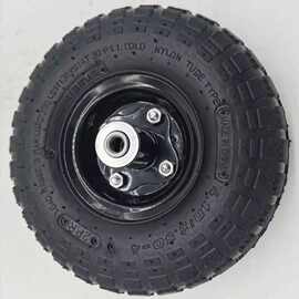 10/3.50-4充气轮偏心轴 清洗机,仓运小货车轮胎 车轮