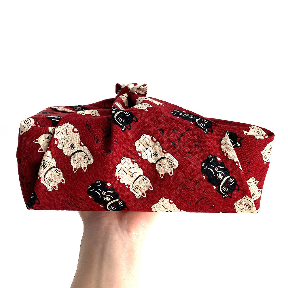 工厂定制 外贸出口包装风吕敷 日式和风系列图案包袱巾 furoshiki