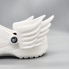 跨境新品 Croc Attachments 洞洞鞋天使翅膀 尾翼吊坠鞋子可拆卸