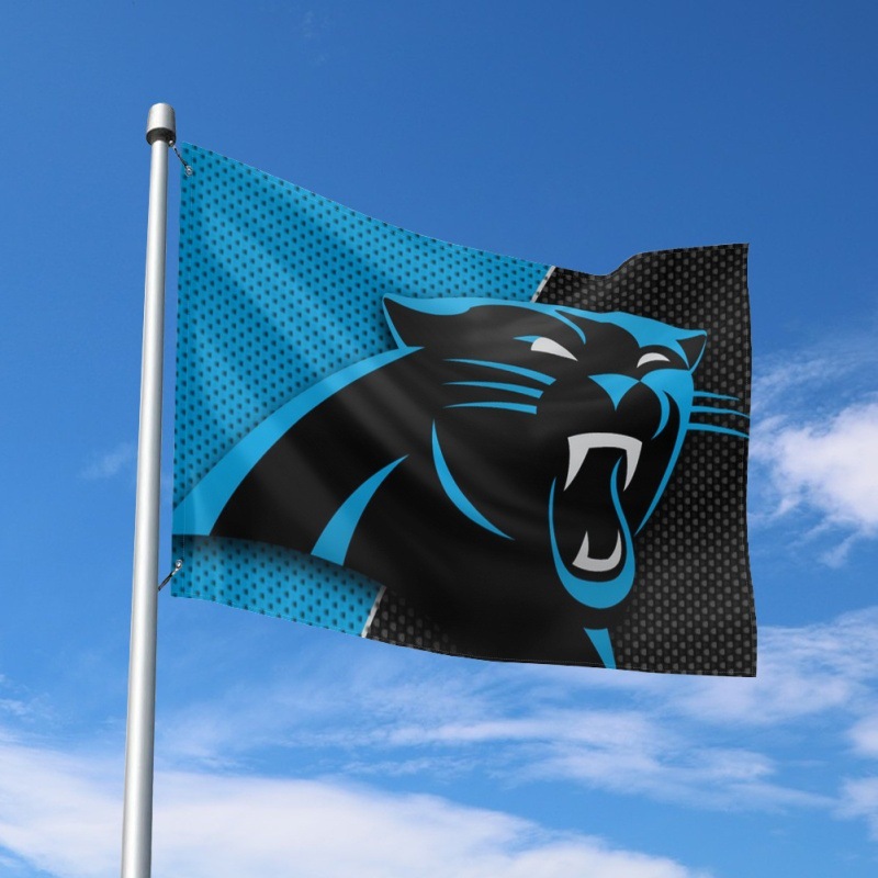 nfl橄榄球赛队旗 跨境来图设计球队旗帜 车队车旗一件起订节日旗