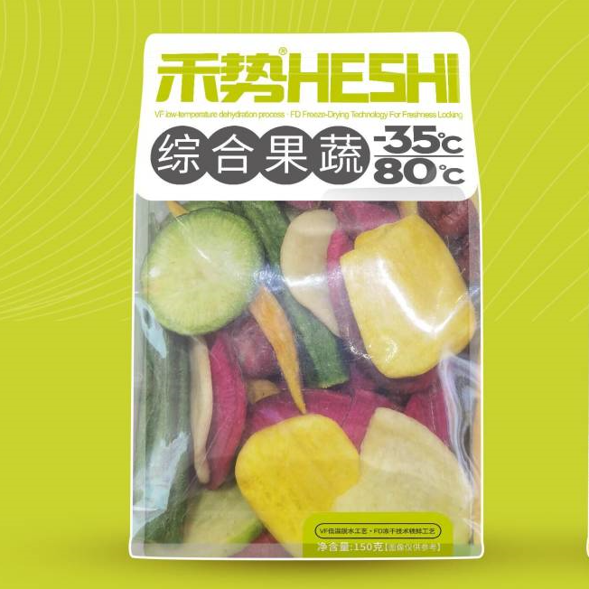 禾势冻干草莓大颗粒冻干脆综合果蔬菠萝蜜秋葵什锦水果健康非油炸
