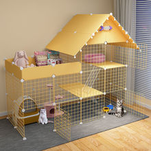 龍貓籠柜貓籠子豪華別墅家用大自由空間寵物貓舍室內貓窩寵物屋