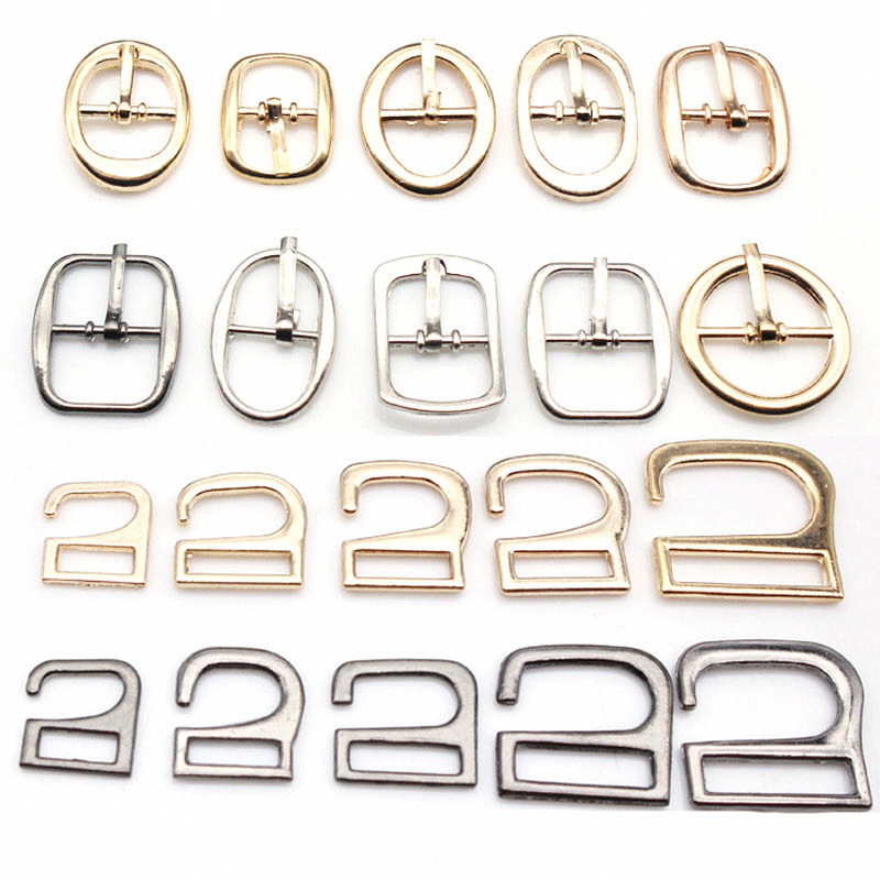 凉鞋卡扣纽扣女凉鞋扣一字跑鞋鞋带扣高跟鞋配件扣鞋袢固定沙滩鞋