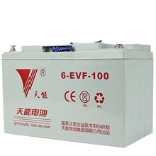 6EVF-100AH蓄电池电动汽车扫地车洗地机观光车电瓶12V100AH 天能