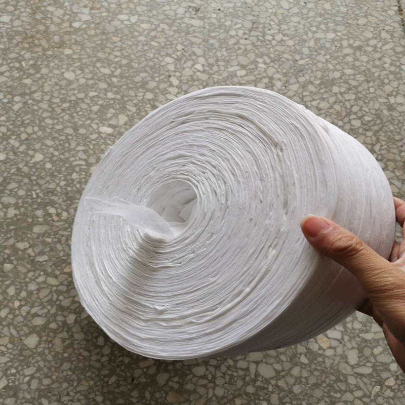 无纺布包土球苗木土球打包带果树拉枝绳捆土球布条布带白色