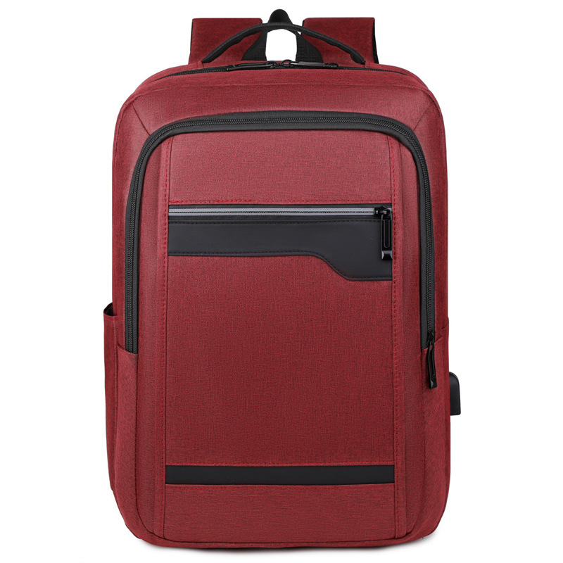 Commuter Backpack Men's Backpack Fashion 15.6 Computer Bag Business Backpack Printable Logo