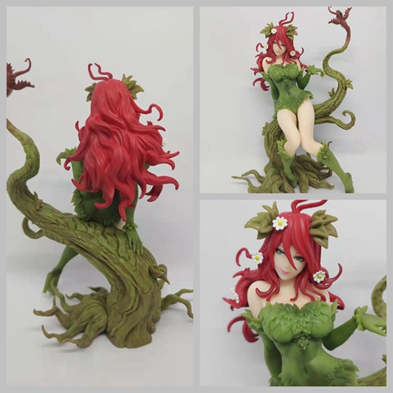 动漫批发 美少女系列 dc 漫画 反派 毒藤女 蝙蝠侠 模型 盒装手办