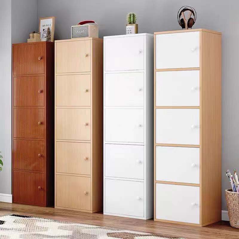 简易书柜落地儿童创意书柜置物架简约现代学生客厅卧室多功能柜子