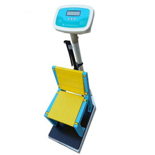 儿童带椅子电子秤 60公斤身高体重秤 校内体检电子秤