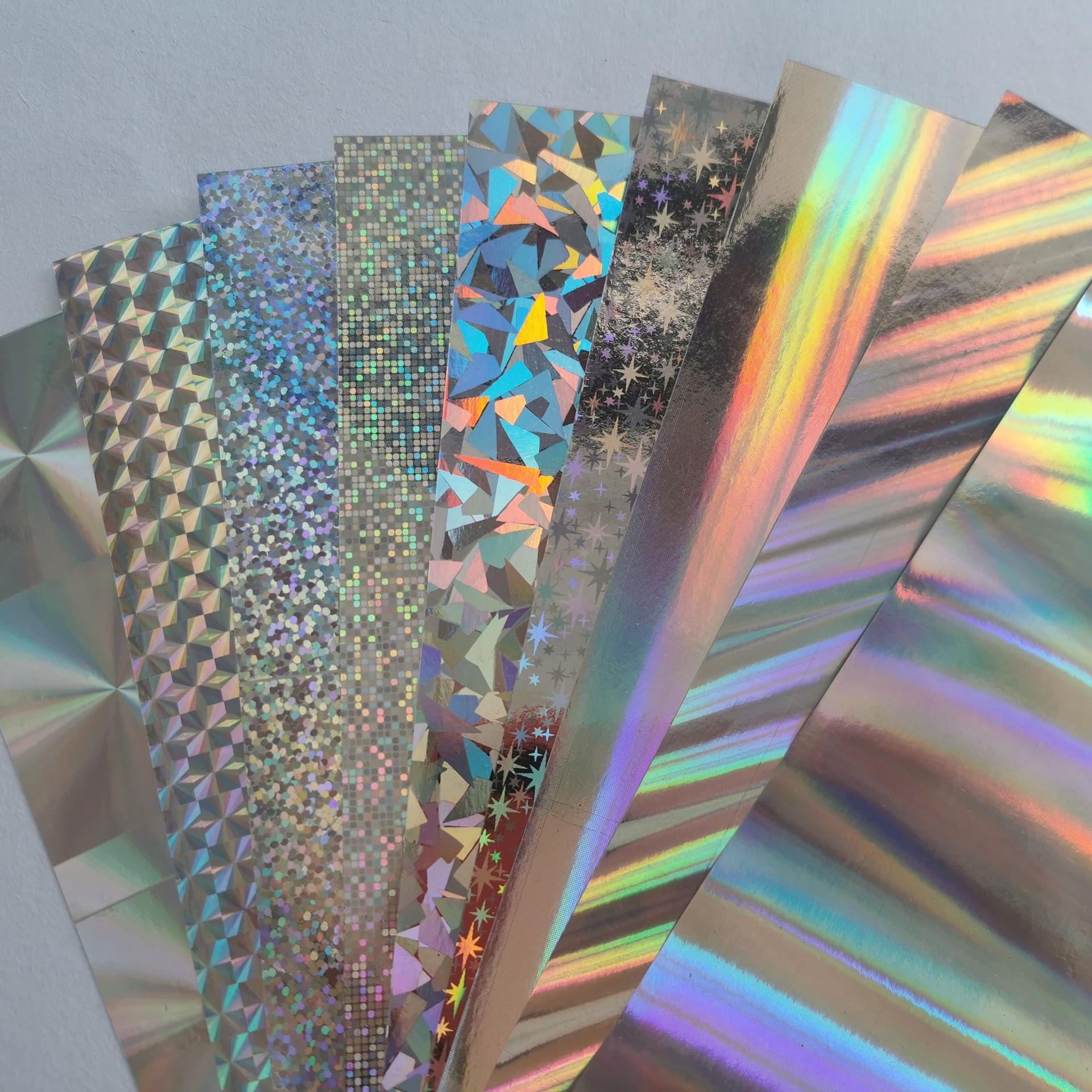 【厂家直供】镭射不干胶双面不干胶定制印刷包装镭射膜