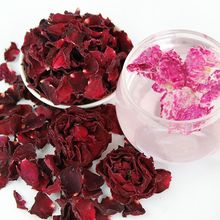 云南头茬墨红玫瑰花瓣食用重瓣红玫瑰花瓣花茶做阿胶糕泡水包邮