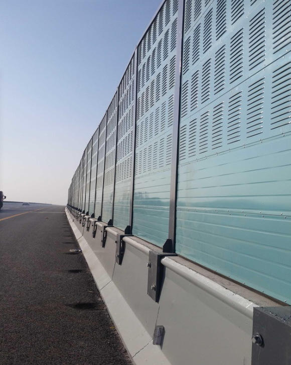 小区隔音墙 公路声屏障 高速声屏障 快速路吸音板隔音屏声屏障