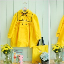 2013年新款超萌公主装 韩版正品时尚儿童雨衣、雨披