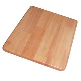 t型梯形坐板餐馆饭店椅子凳板实木面板餐椅坐面椅子面实木板座板