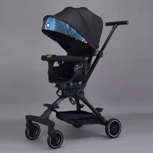 婴儿推车可坐可躺轻便折叠高景观减震双向遛弯婴儿车宝宝推车批发