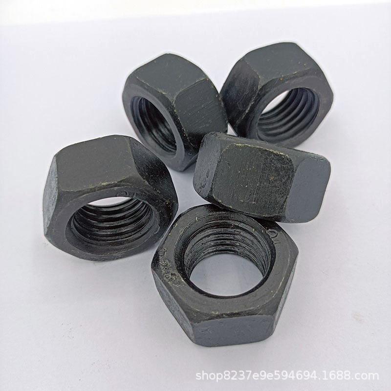 国标6170高强螺母高强度母淬火发黑88级标准件紧固件m6m64