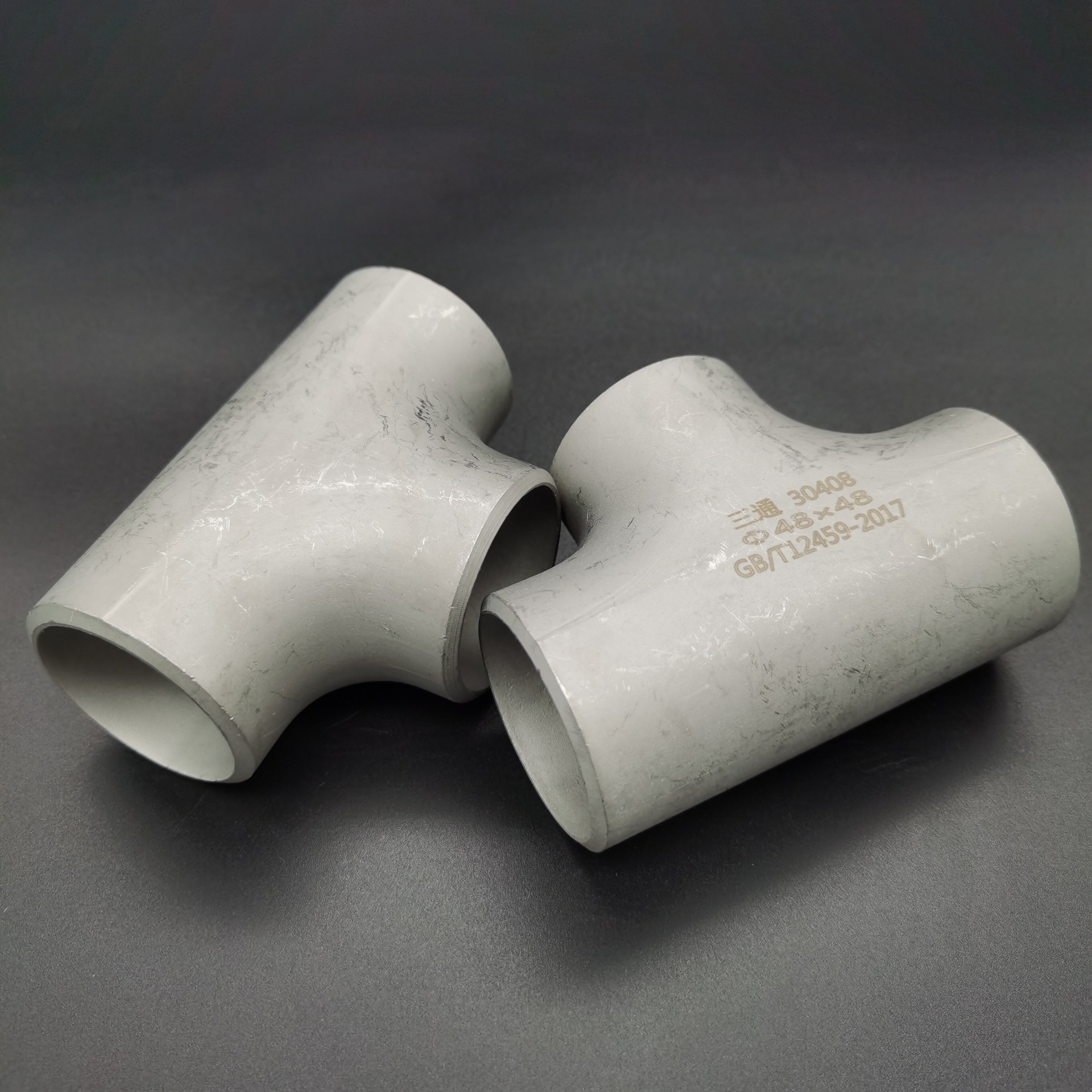 不锈钢三通 大口径对焊三通 异形三通304 316不锈钢三通