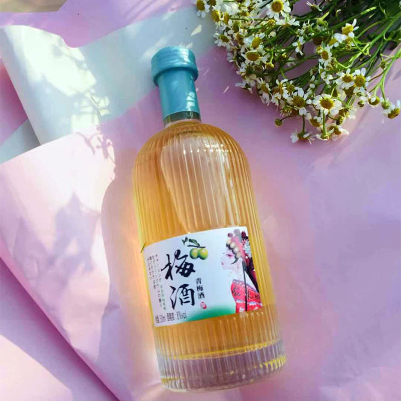 果酒女生低度微醺酒女士甜酒少女纯酿梅子酒禛富梅酒送礼