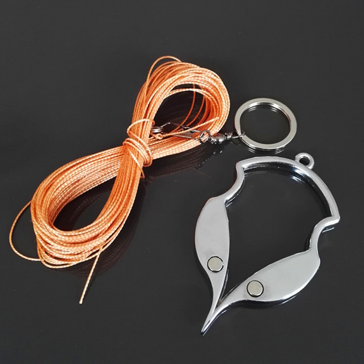 不锈钢挂底脱钩器鱼钩挂底取钩器断线救漂器垂钓用品渔具批发