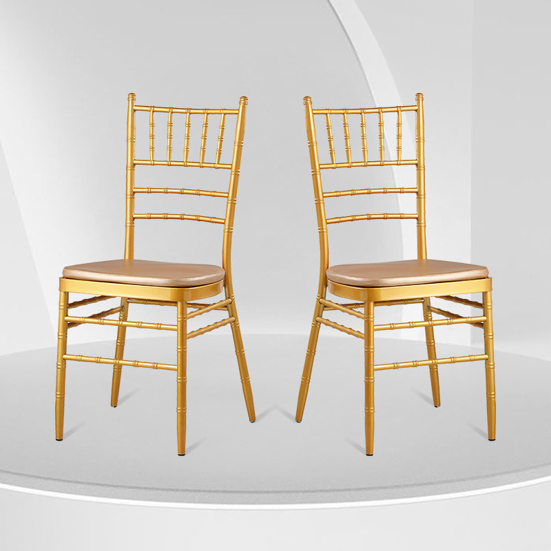 Metal Chivari Chair Wedding Chair Wedding Factory Bamboo Chair Metal Dining Chair Iron Dining Chair Golden Bamboo Chair