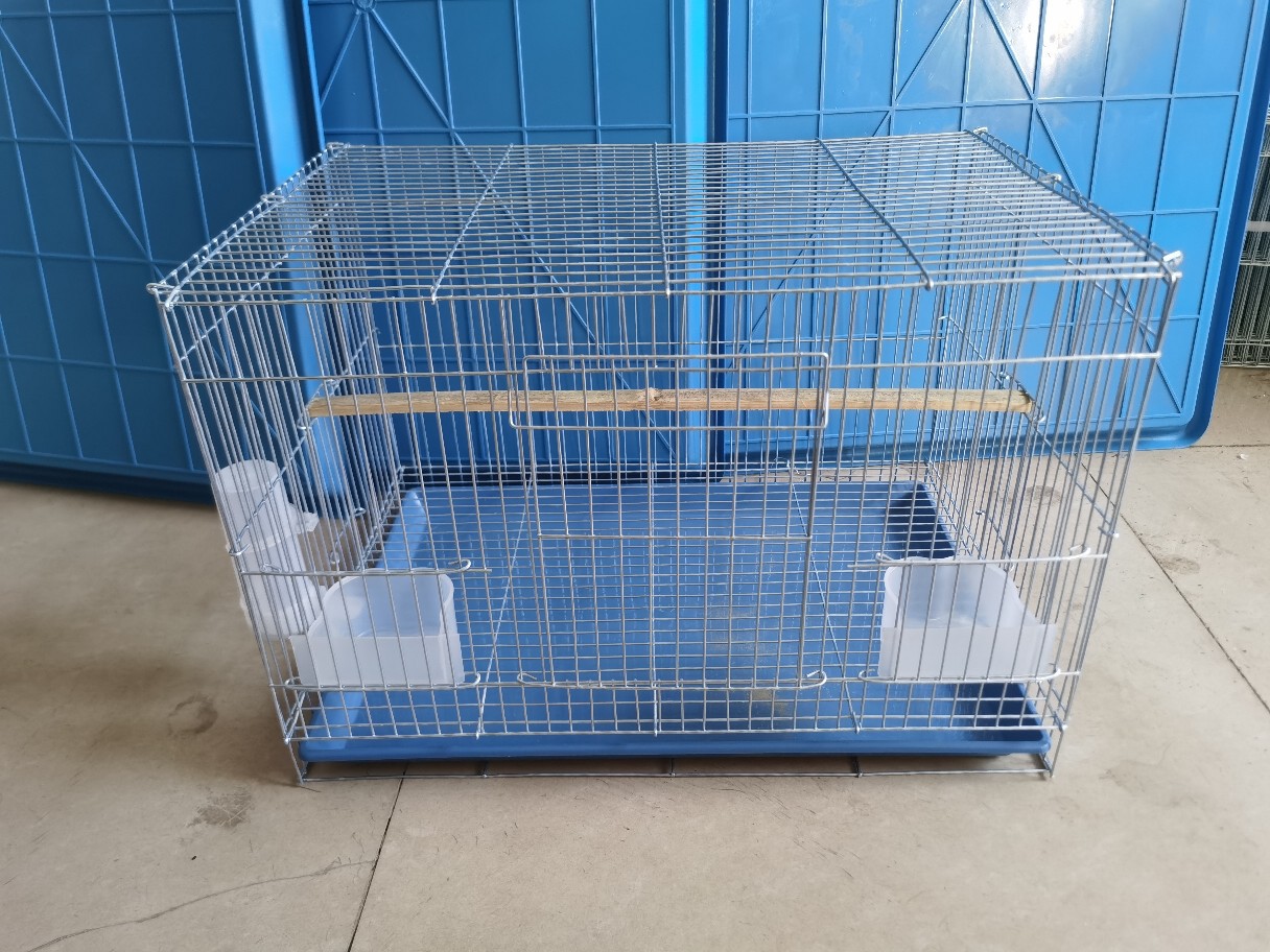 鹦鹉鸟笼 繁殖笼 镀锌养殖笼笼具子电镀带繁殖门鸟笼加粗鸟笼批发