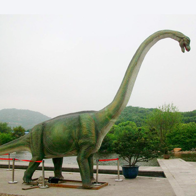 大型动物装饰仿真玻璃钢大恐龙摆件户外商场游乐园霸王龙景观雕塑