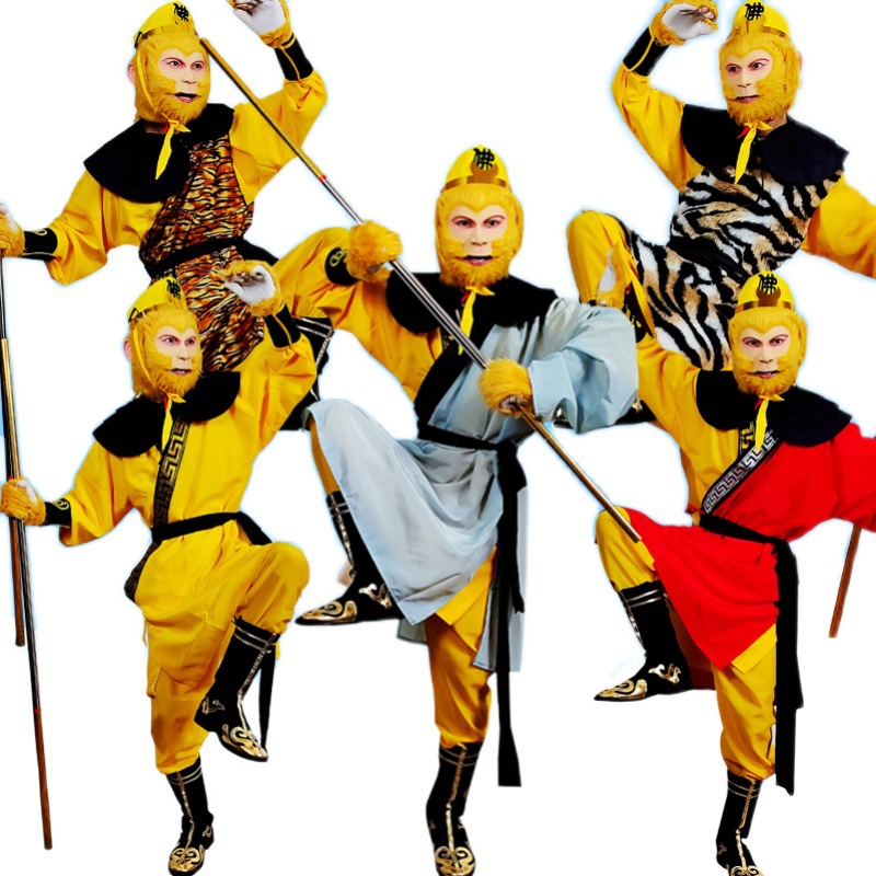 孙悟空表演服图片