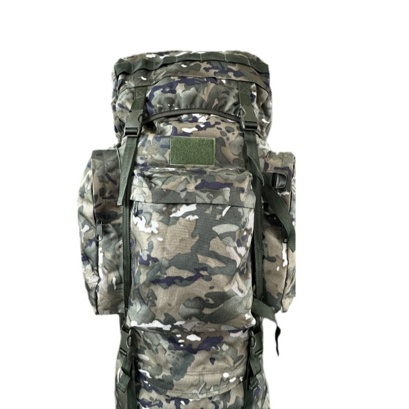 21式110l水墨云纹迷彩战斗背囊户外双肩多功能大容量野外生存背包