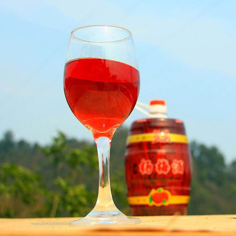 【杨梅酒8度5斤水果酒】好喝湖南靖州梅子低度甜微醺红酒-阿里巴巴