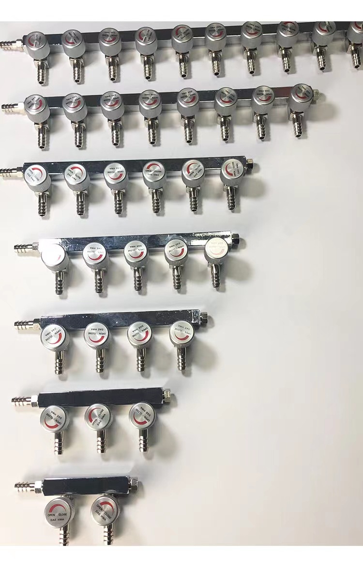 新款分流开关气体流量计渔箱水产专用氧气分流阀分仓浮子分仓排5