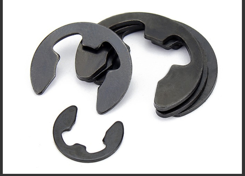 钢开口挡圈gb896e型卡簧开口卡簧卡环e卡卡扣 ￠1.5m2m3m4m5m6m15
