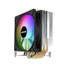 台式电脑PC主机6铜管CPU散热器 1700锁具12代风冷RGB炫彩静音风扇