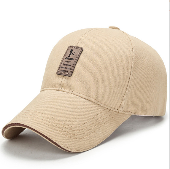 Spring and Autumn Baseball Hat Winning the Bid Casual Letters Men and Women All-Matching Sun-Proof Outdoor Sports Sun-Proof Classic Simple Duck Tongue
