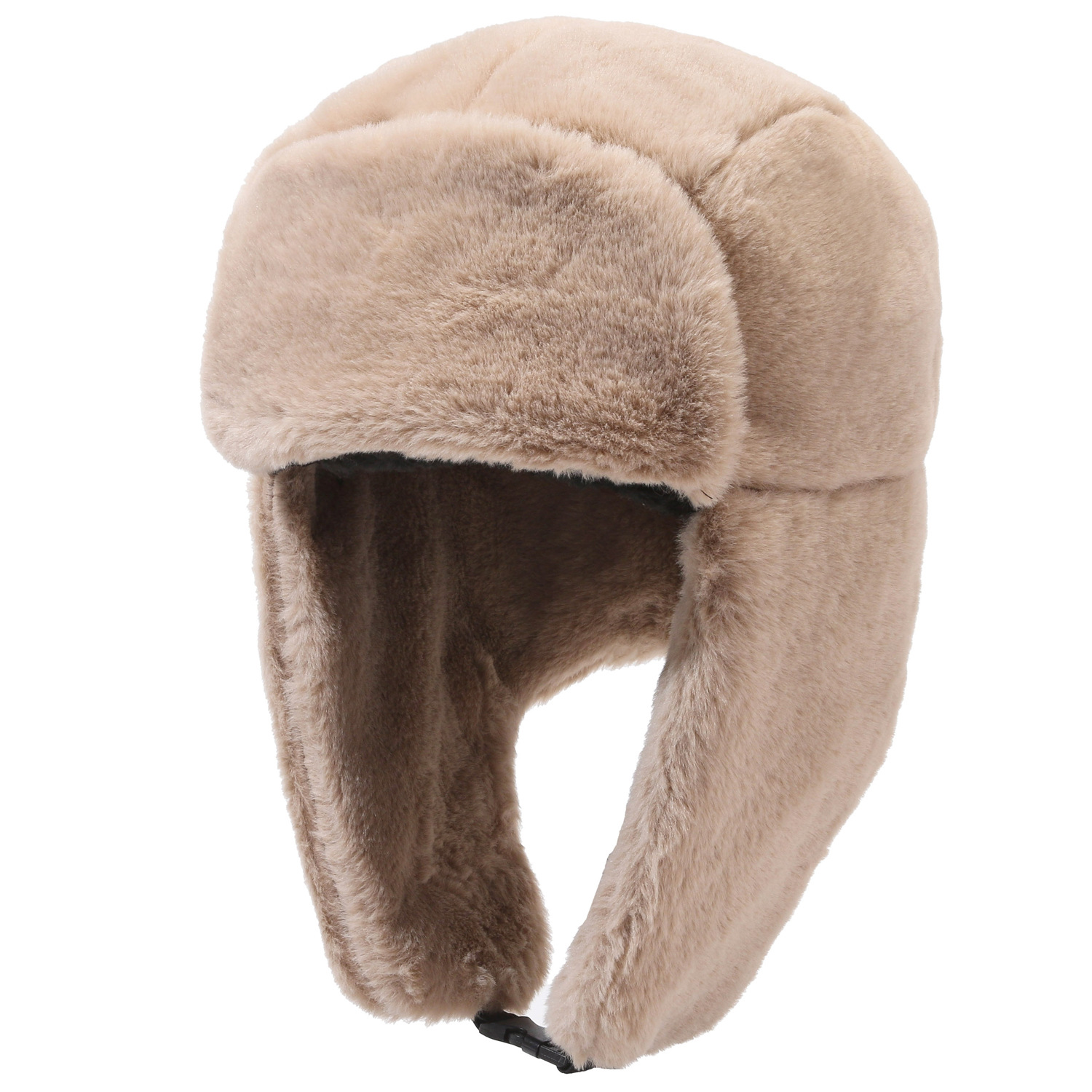 Cold-Proof Imitation Rabbit Fur Female Winter Outdoors Thickening Ushanka Plush Korean Version Tide Warm Hat Ear Protection Cycling Northeast