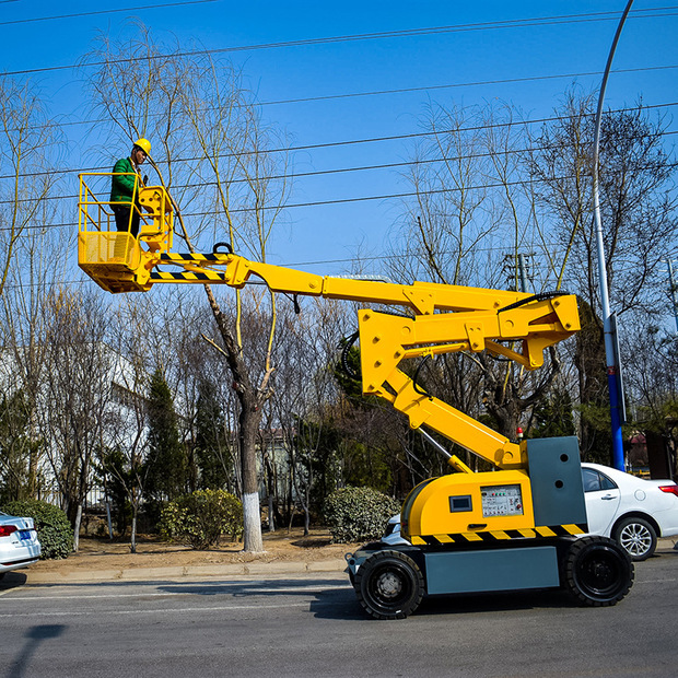 柴油电动自行曲臂升降平台伸缩臂液压高空作业车全自行曲臂升降机