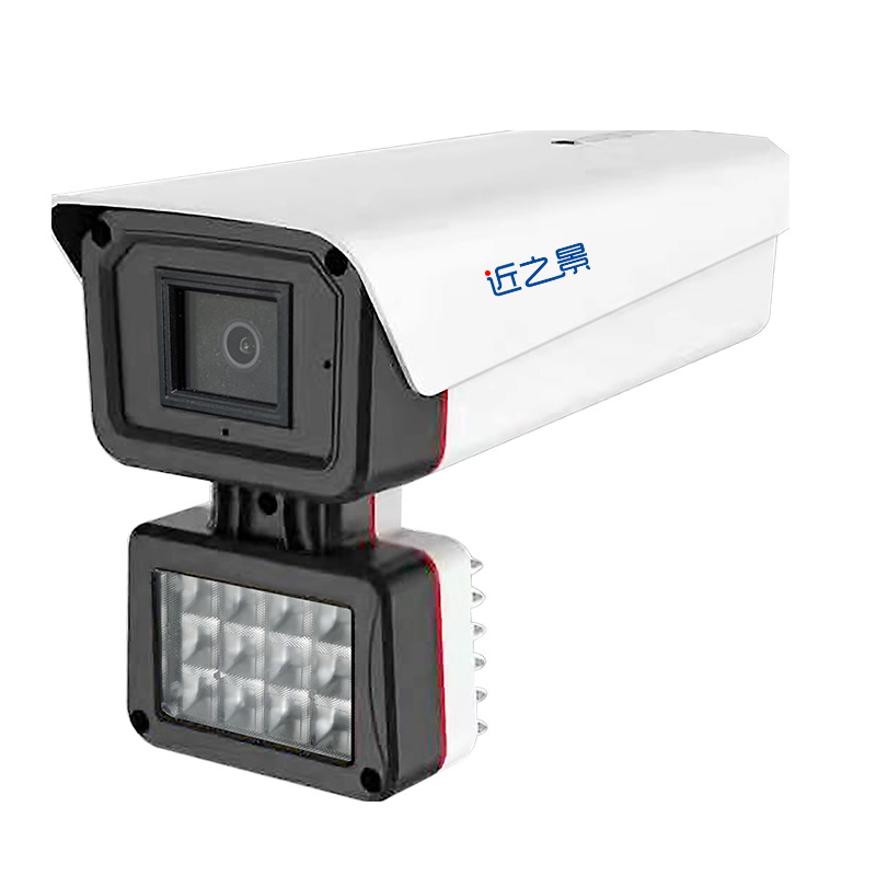 天视通室外防水枪机 400万高清监控摄像头网络对讲声光警戒 定制