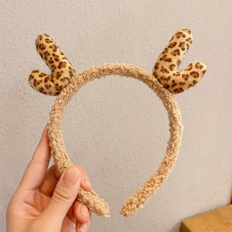 Wash Face Hair Fixer Headband Wholesale Female Korean Hair Tie Korean Cute Hair Band Plush Non-Slip Headband Hair Clip Headdress