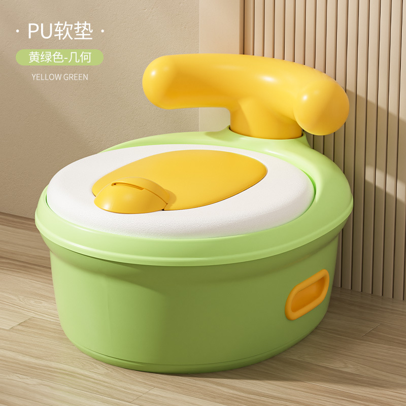 Multifunctional Three-in-One Children's Toilet Home Comfortable Toilet Toilet Seat Ottoman Children's Advanced Training Toilet