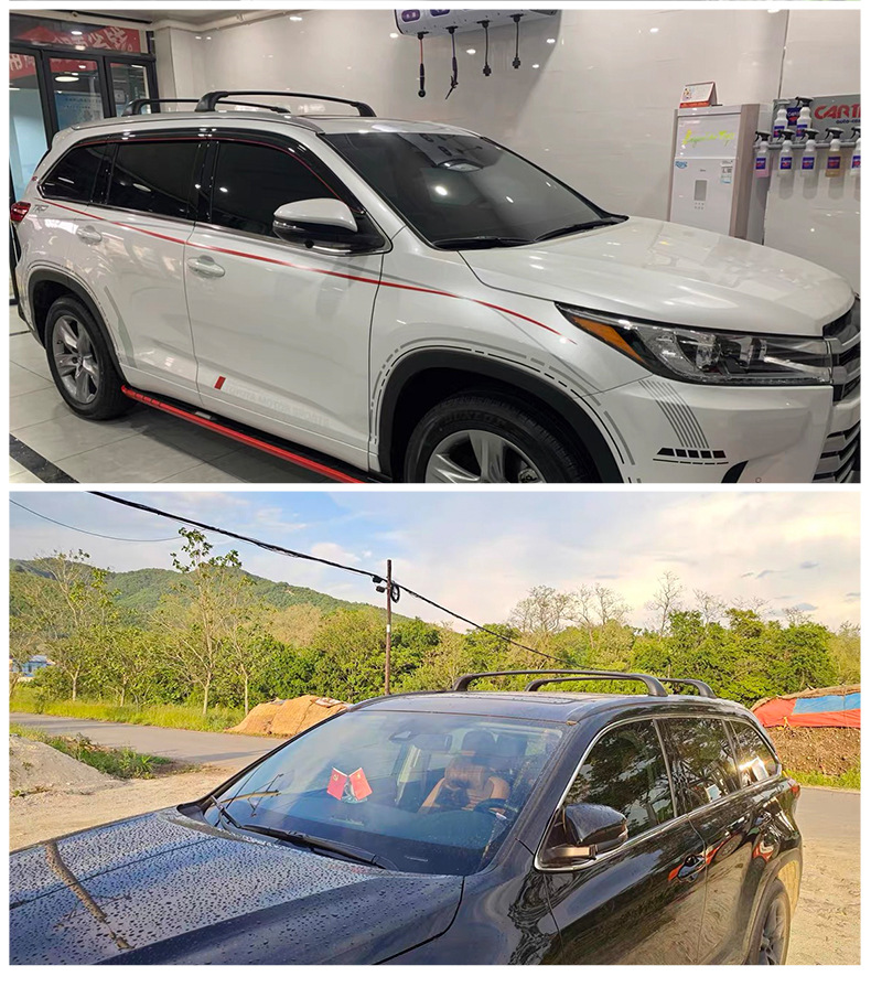 适用于丰田汉兰达行李架横杆15款汉兰达专用车顶行李架铝合金横架