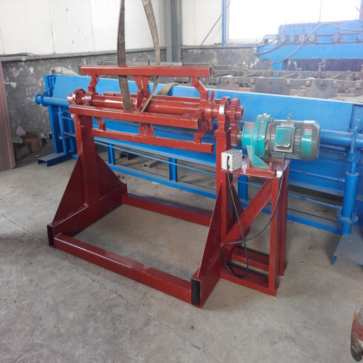 钢卷架子别名上料架型号1000种类冷弯机品牌鑫鸿宇货号037加工定制否