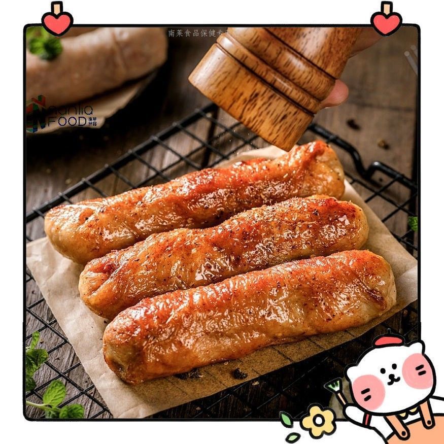 百鲜生 台湾风味爆浆鸡腿卷100g*5支爆浆鸡肉卷 爆浆鸡腿卷鸡腿肠