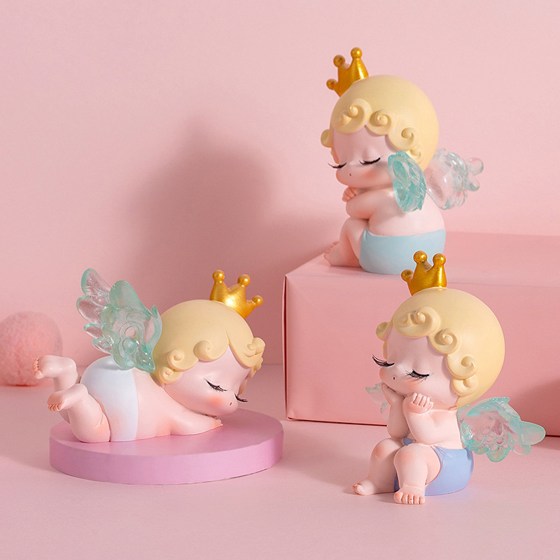 New Anne Angel Girl Blind Box Series Set Decoration Princess Cake Decoration Doll Birthday Gift Hand Office