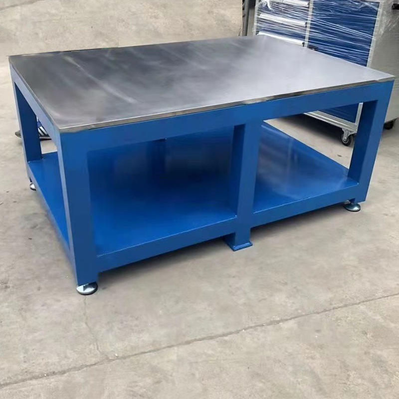 钢板工作台模具装配修理维修桌钳工工作台重型飞模台实训工作台