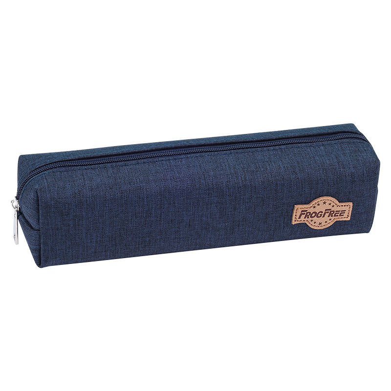 Pencil Case Black Giant Capacity Stationery Box Stain-Resistant Stationery Case Large Capacity Good-looking Pencil Bag Simple Style Pencil Box