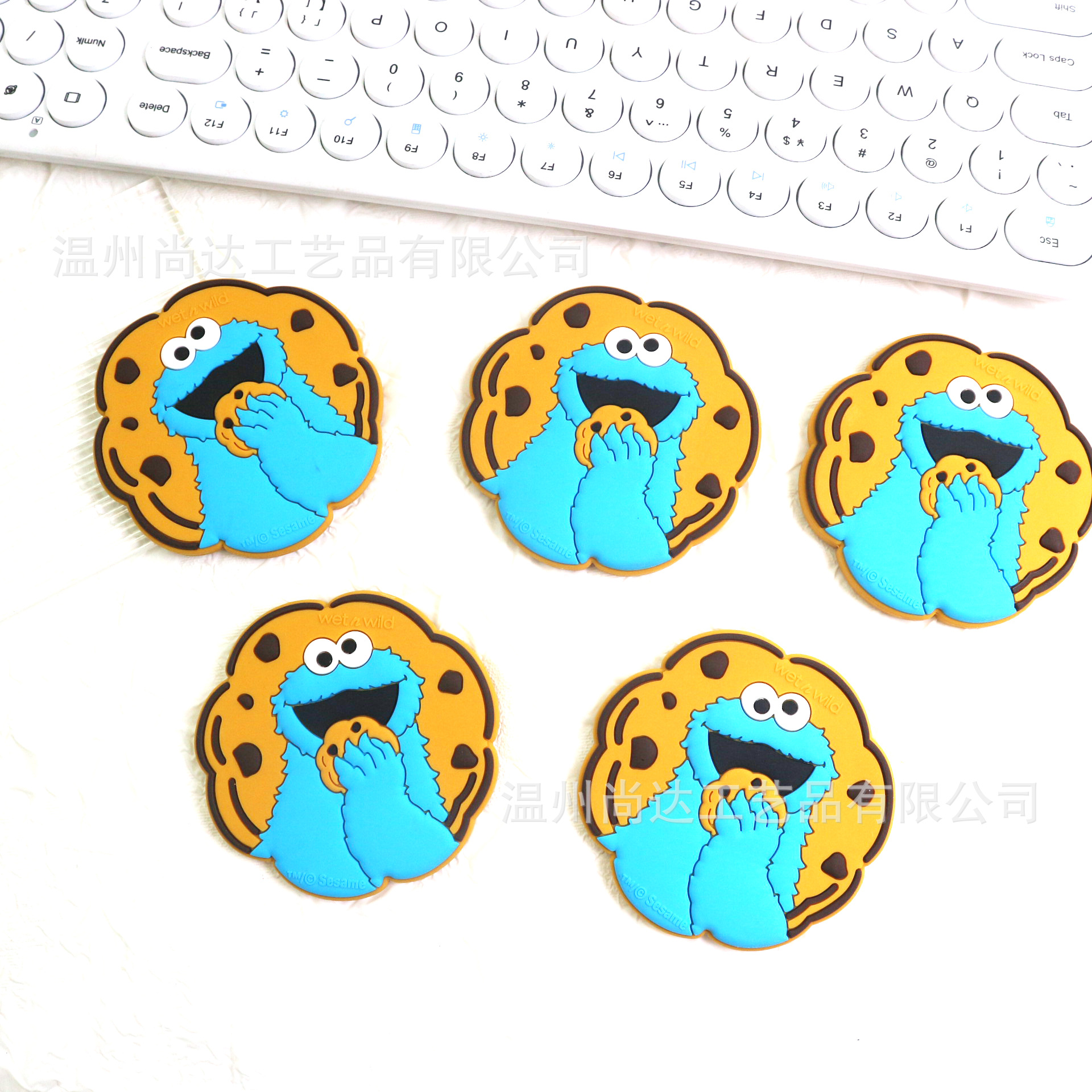 工厂供应软胶小圆镜迷你小镜子便携梳妆镜随身镜化妆镜卡通小镜子