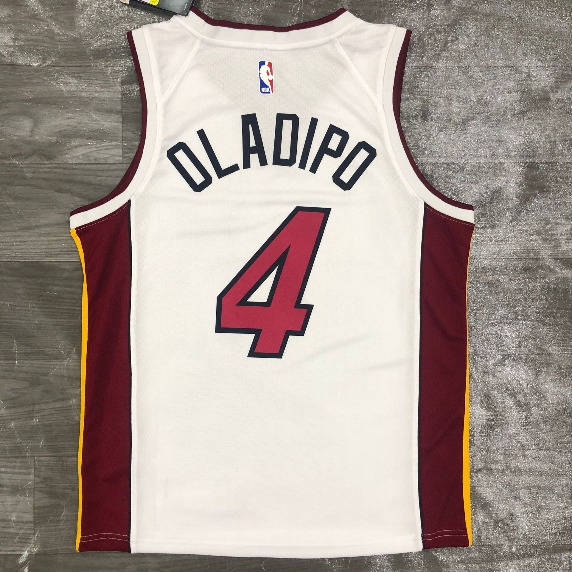 nba球衣热火队 v领 黑色 6号 詹姆斯篮球服潮流一件代发