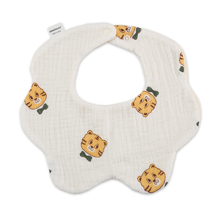 INS Children's Bib Baby Bib Baby Bib Saliva Towel Baby Products Class A Cotton Salvia Bib