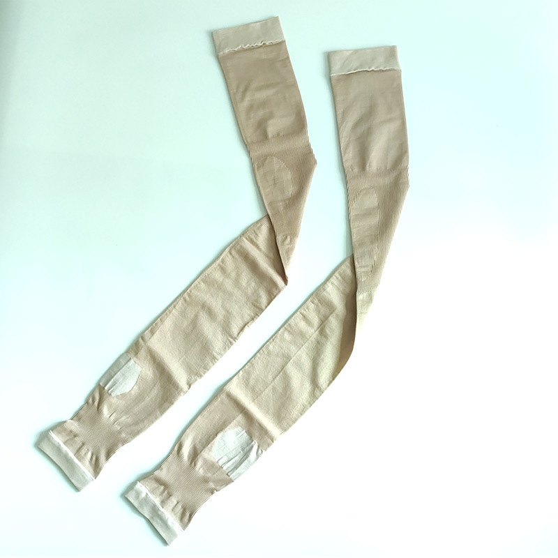 Japan 480d Elastic Skinny Leg Shaping Sleep Compression Stockings Long Tube over-the-Knee Leggings Sleeping Socks Female Amazon