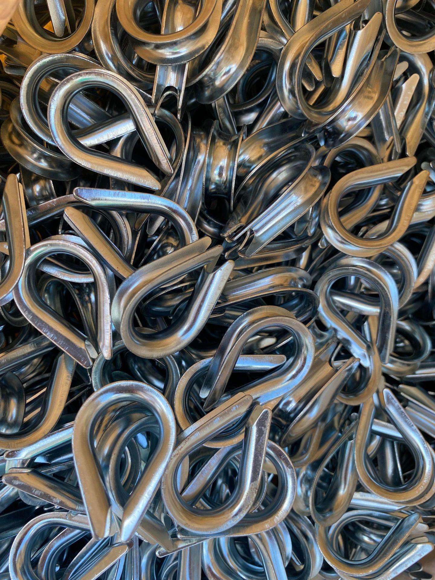 套环 鸡心环 锁具钢丝绳套环