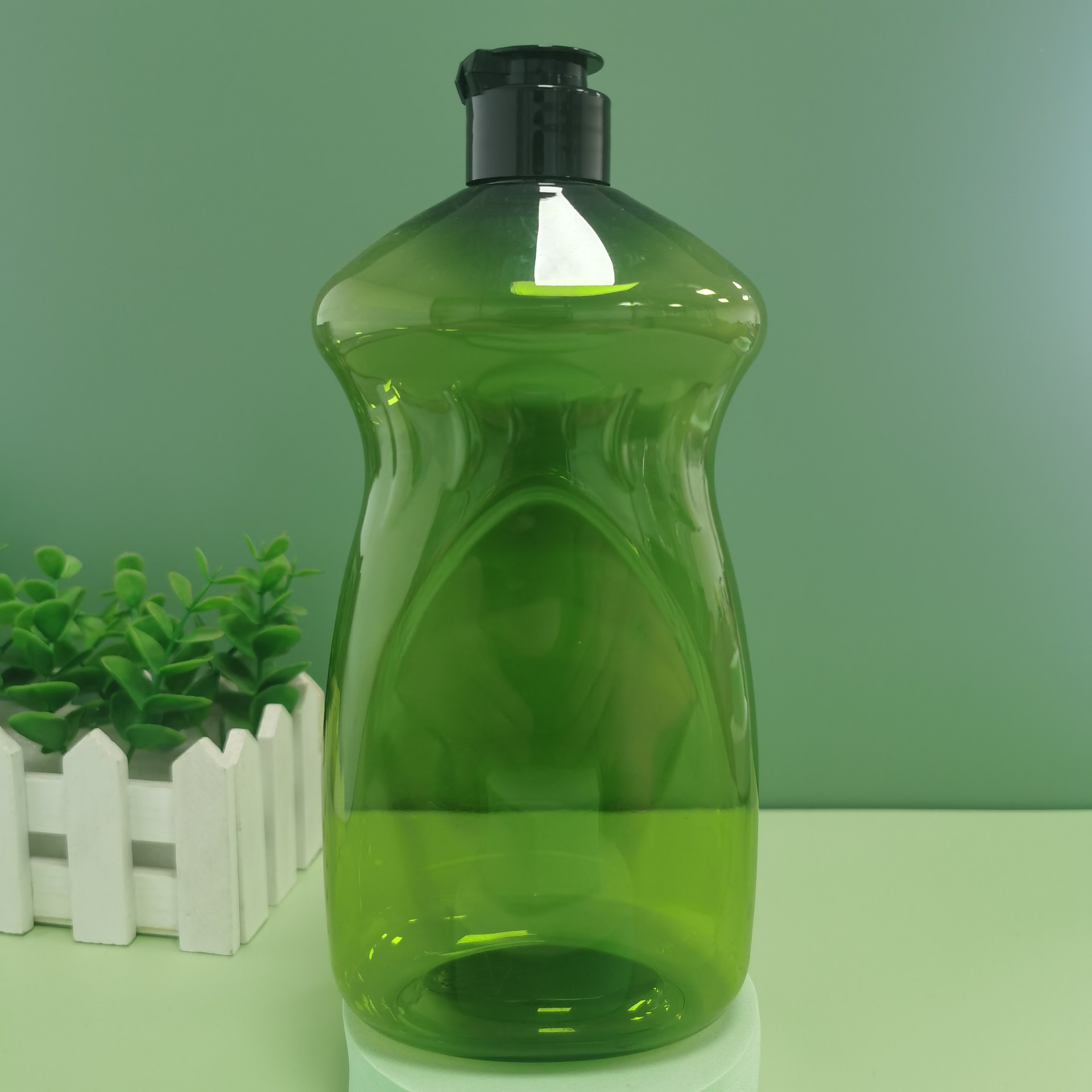 680ml300ml大容量按压式塑料包装分装瓶洗发水洗手液沐浴露洗洁精